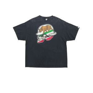 Metal Mulisha California Republic Black Graphic T-Shirt‎ - Large Logo - size XL